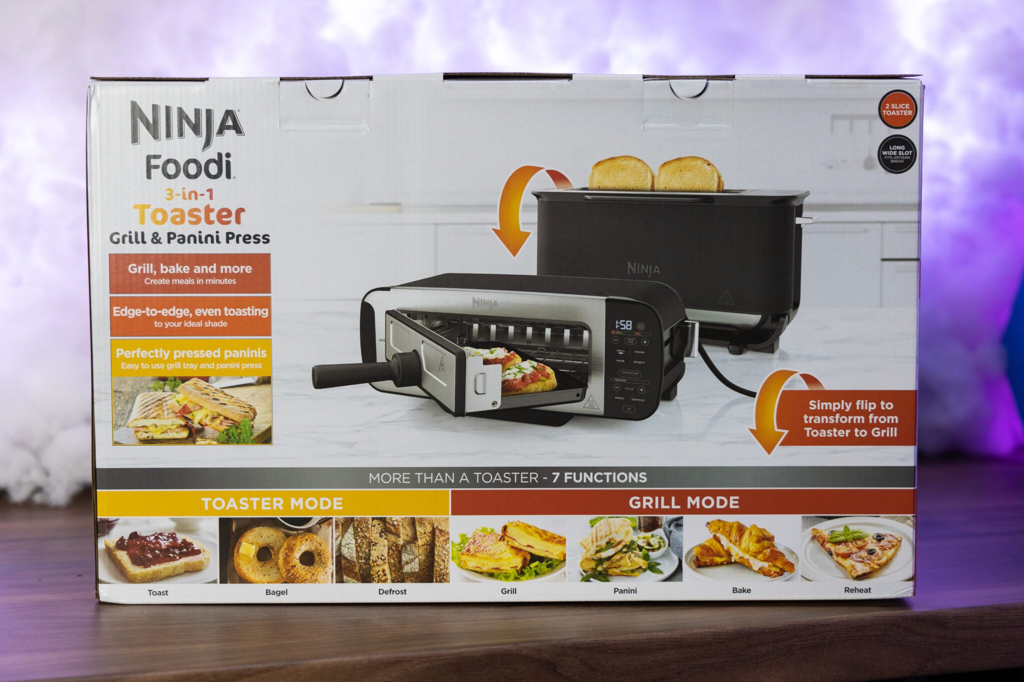 GRILLS: Ninja Foodi 3-in-1 Toaster, Grill & Panini Press