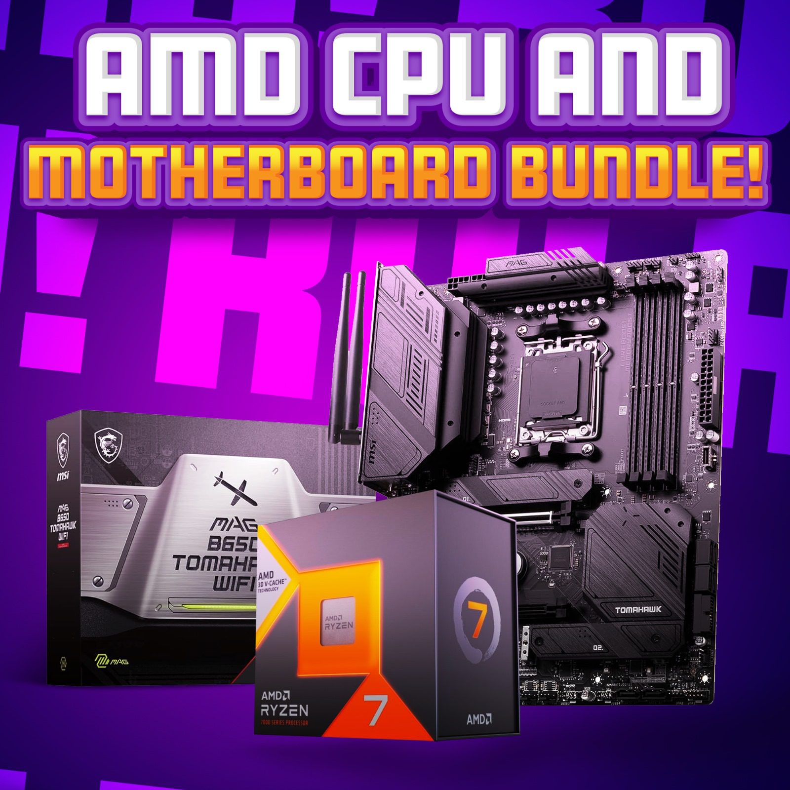 AMD & RYZEN CPU & MOTHERBOARD BUNDLE! – RaffledUp