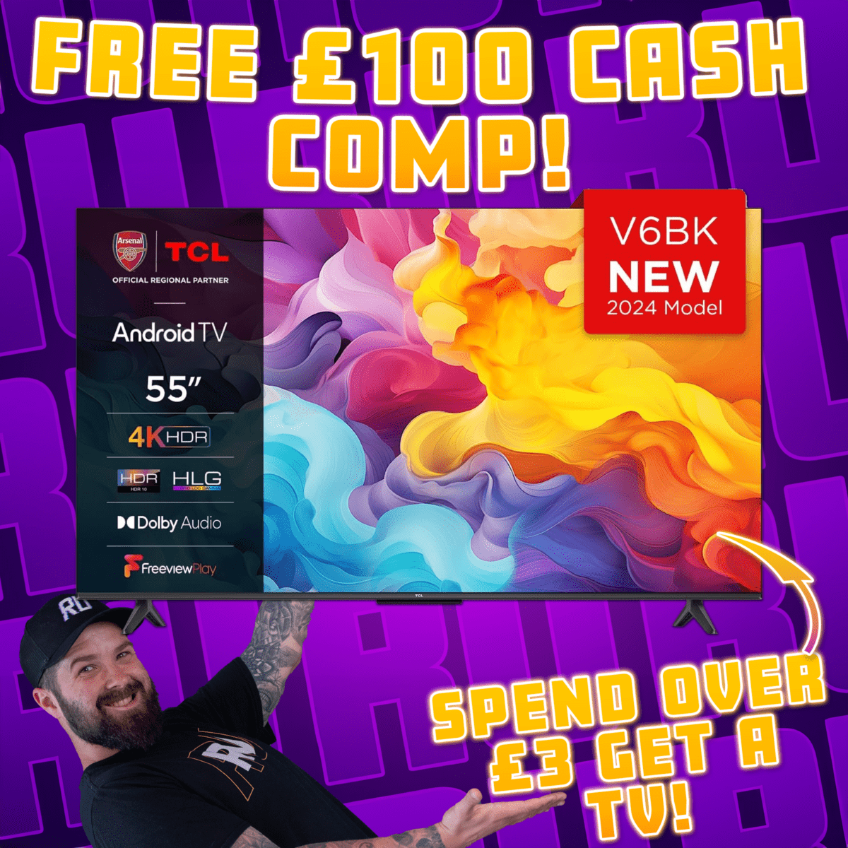 FREEBIE £100 CASH!