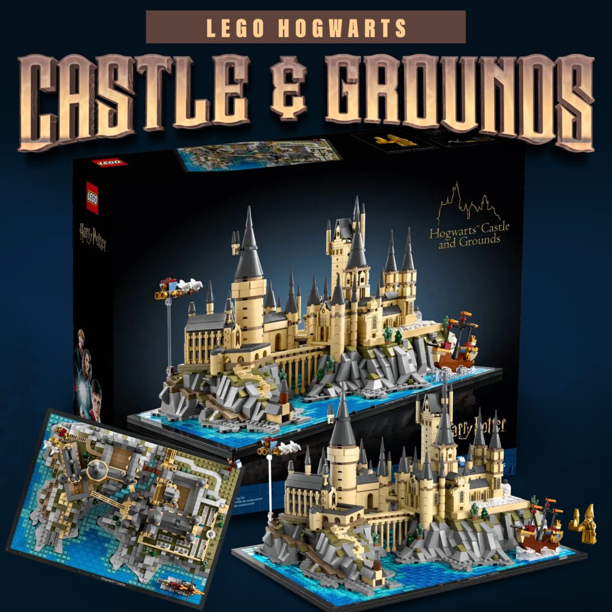 LEGO: HOGWARTS CASTLE & GROUNDS!