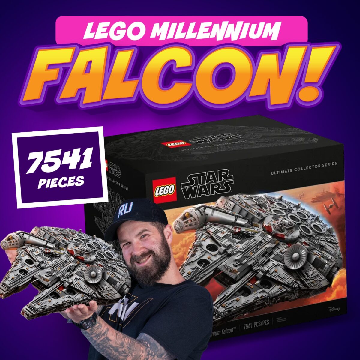 LEGO MILLENNIUM FALCON!