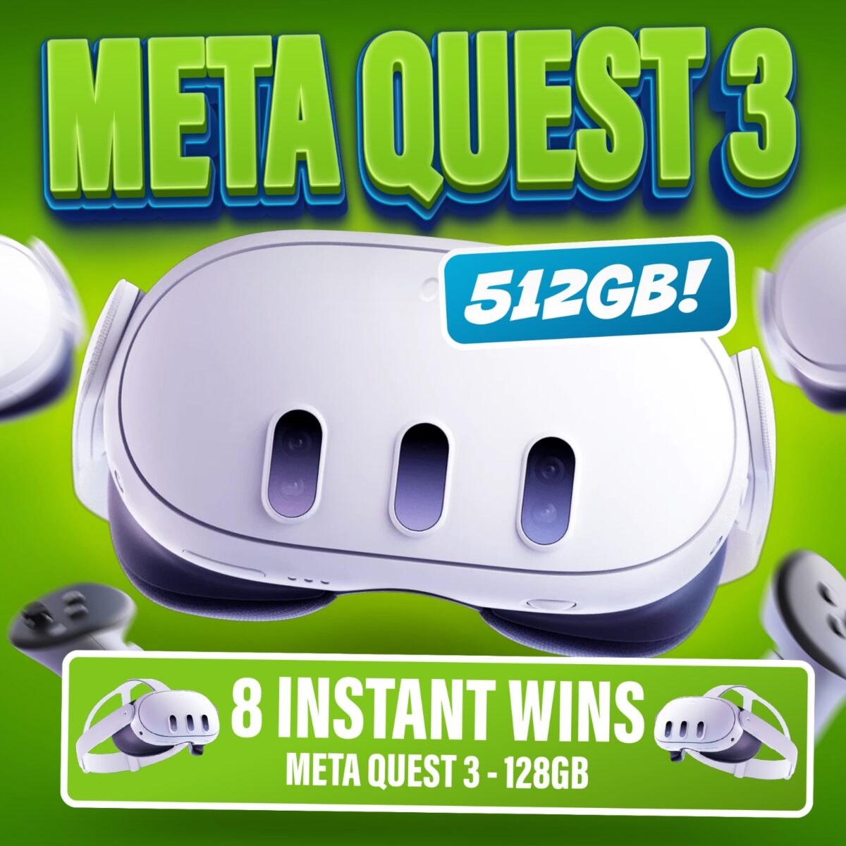 META QUEST 3 - 512GB!