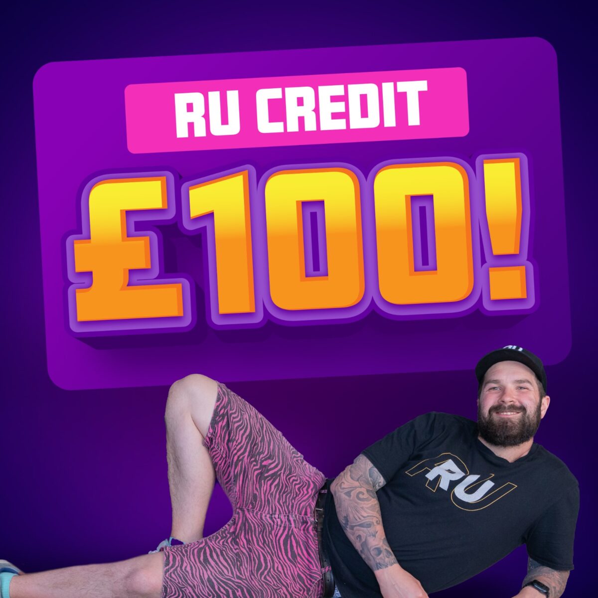 £100 RAFFLEDUP CREDIT!