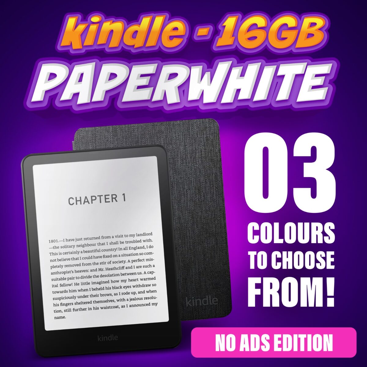 KINDLE PAPERWHITE 16GB (2024 RELEASE)