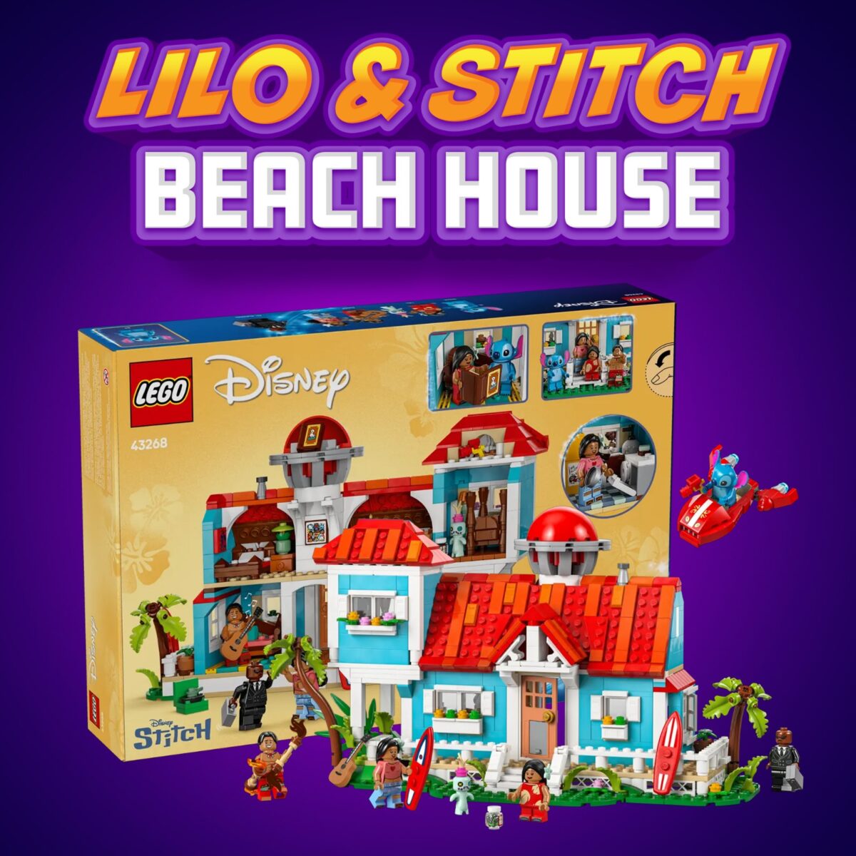 LEGO: LILO & STITCH BEACH HOUSE