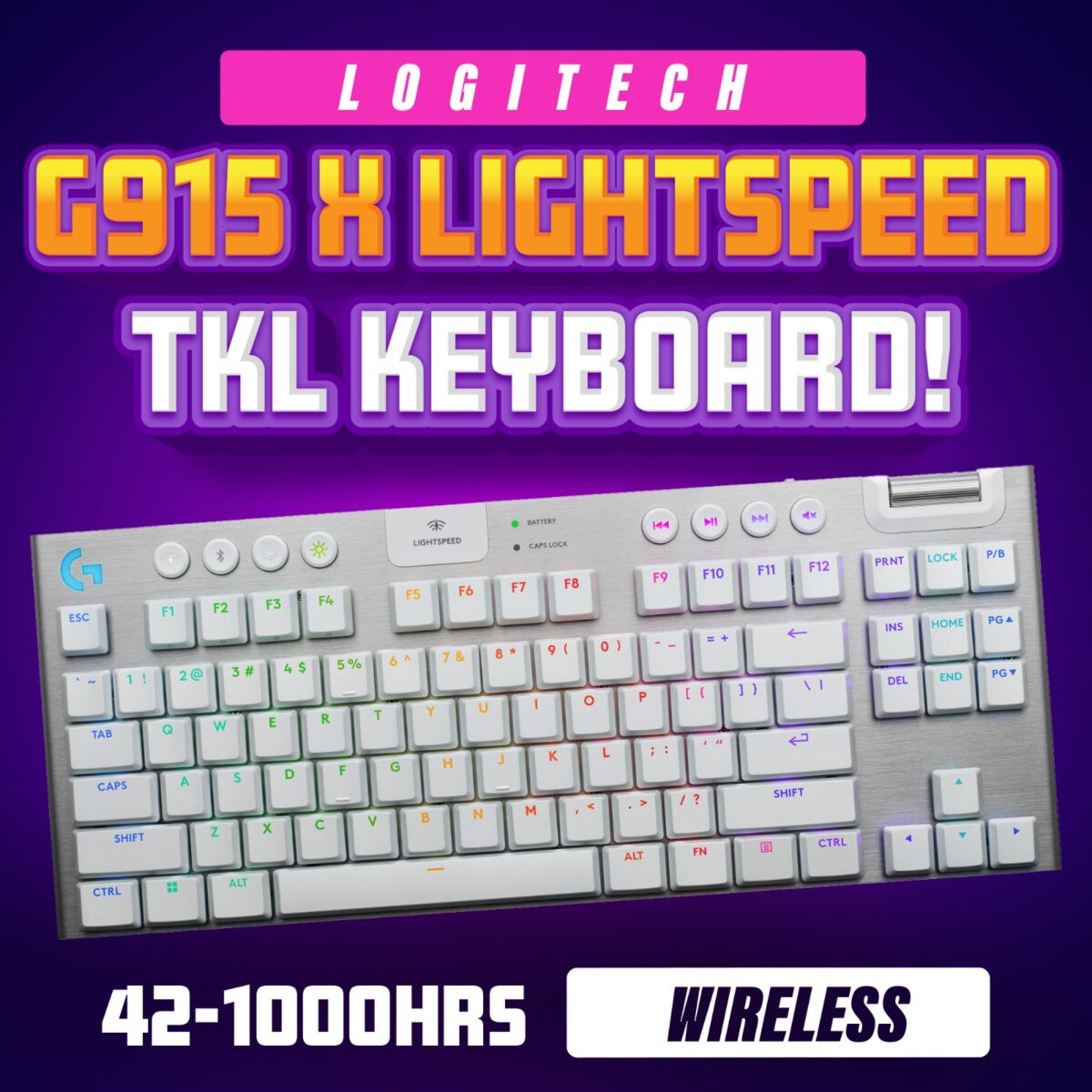 G915 X LIGHTSPEED TKL!