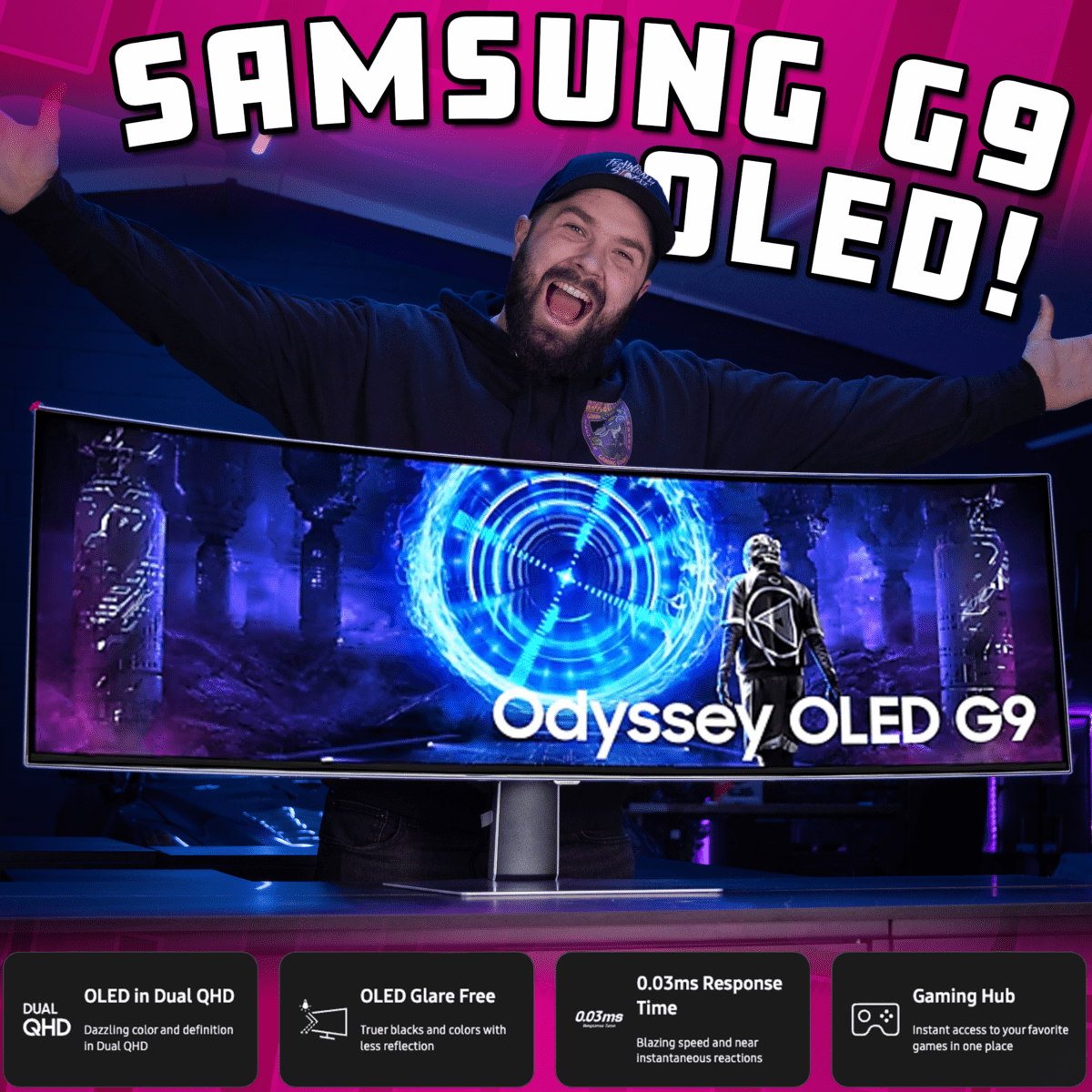 SAMSUNG ODYSSEY OLED G9!