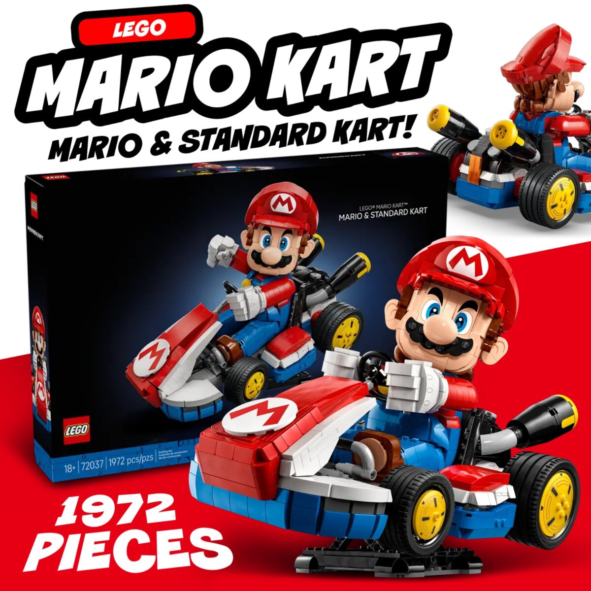 LEGO MARIO KART!