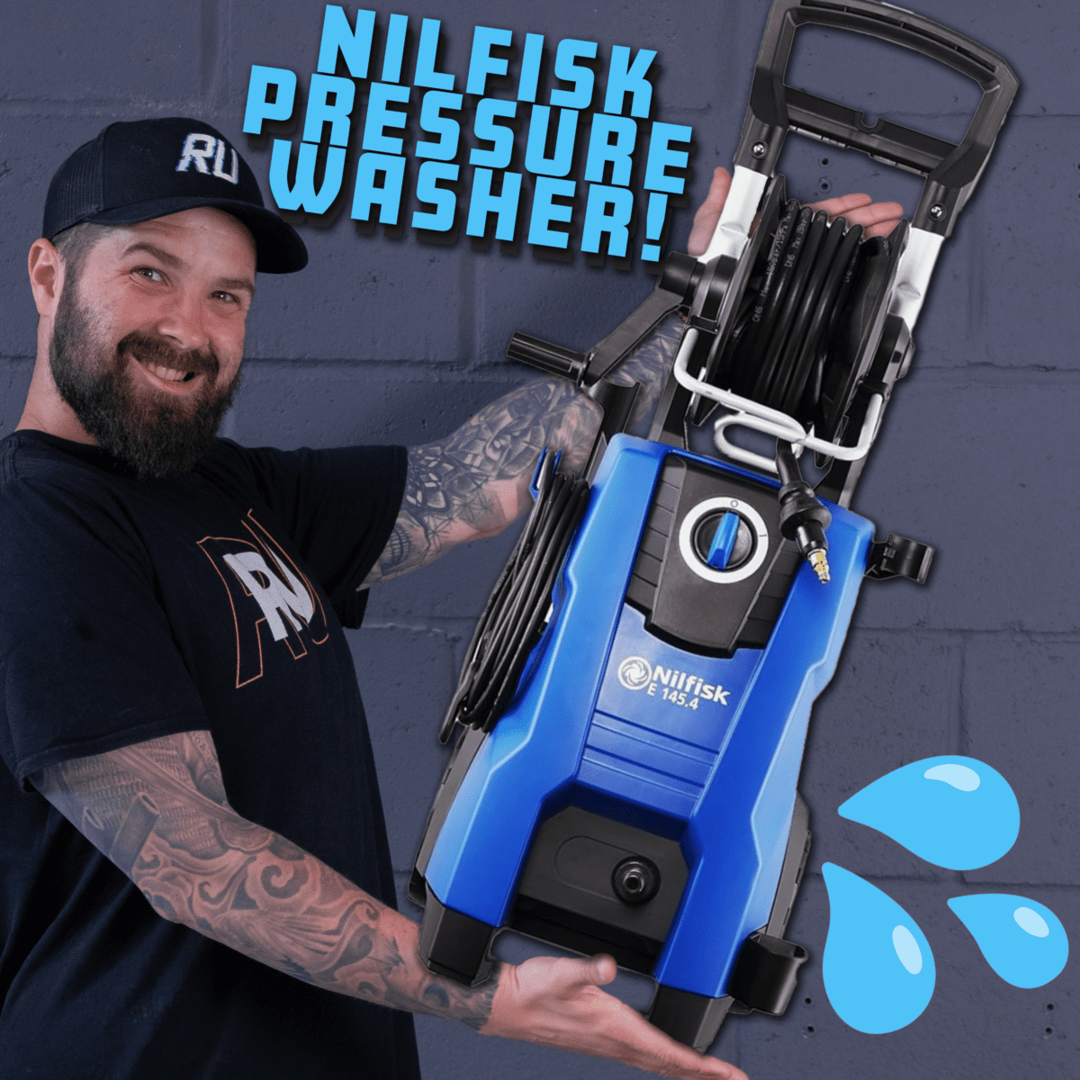 NILFISK PRESSURE WASHER!